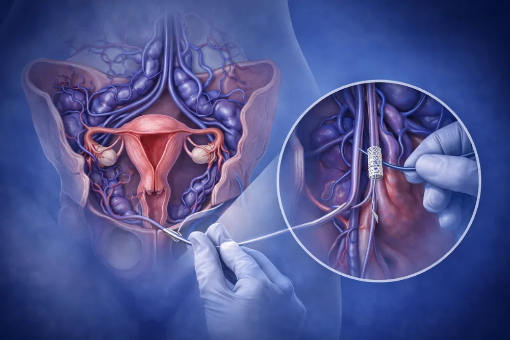 Manejo endovascular de enfermedad pélvico congestiva y varices pélvicas en Querétaro: Tratamiento mínimamente invasivo para aliviar dolor y mejorar la circulación venosa